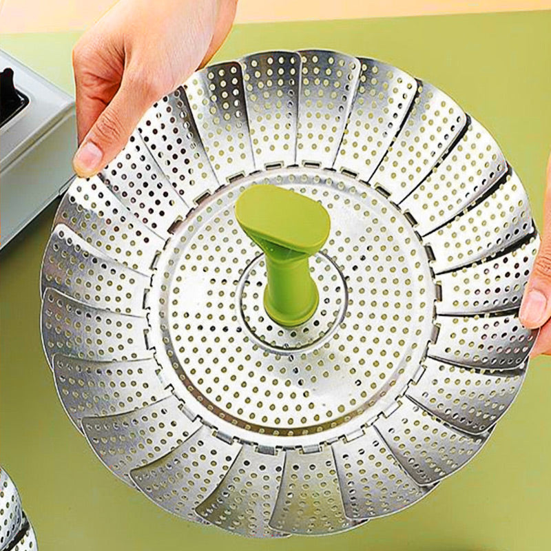 🍲Stainless Steel Expandable Steamer Basket