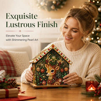 🎄 3D DIY Christmas Pearl Art Kit