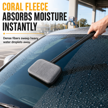 🚗Car Windshield Cleaning Brush – Extended Long Handle Double-Sided Window Cleaner, Reach Deep Corners, 4 Kit Options for Interior Auto Glass