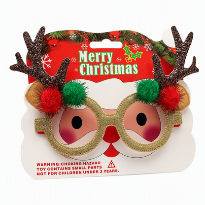 👻 🎃Novelty Christmas Eyeglass Frames Funny Holiday Party Decoration Eyewear