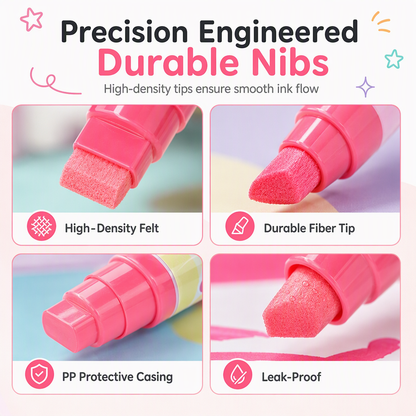8 Colors Erasable Liquid Chalk Markers