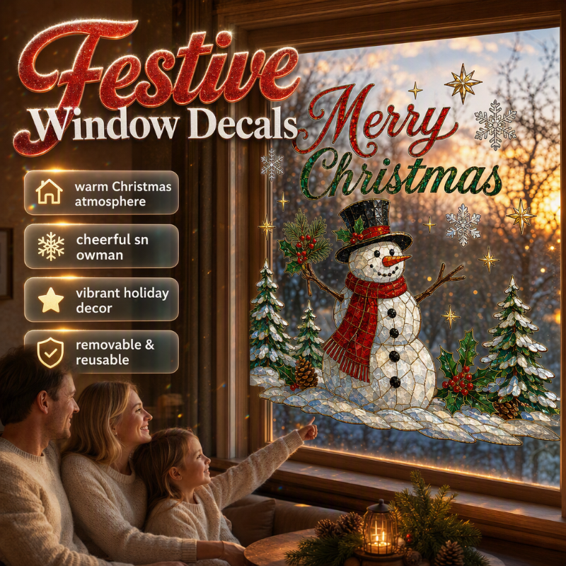 Christmas Window Decals