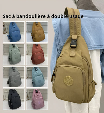 Sac à dos double usage 2 en 1 pour femme